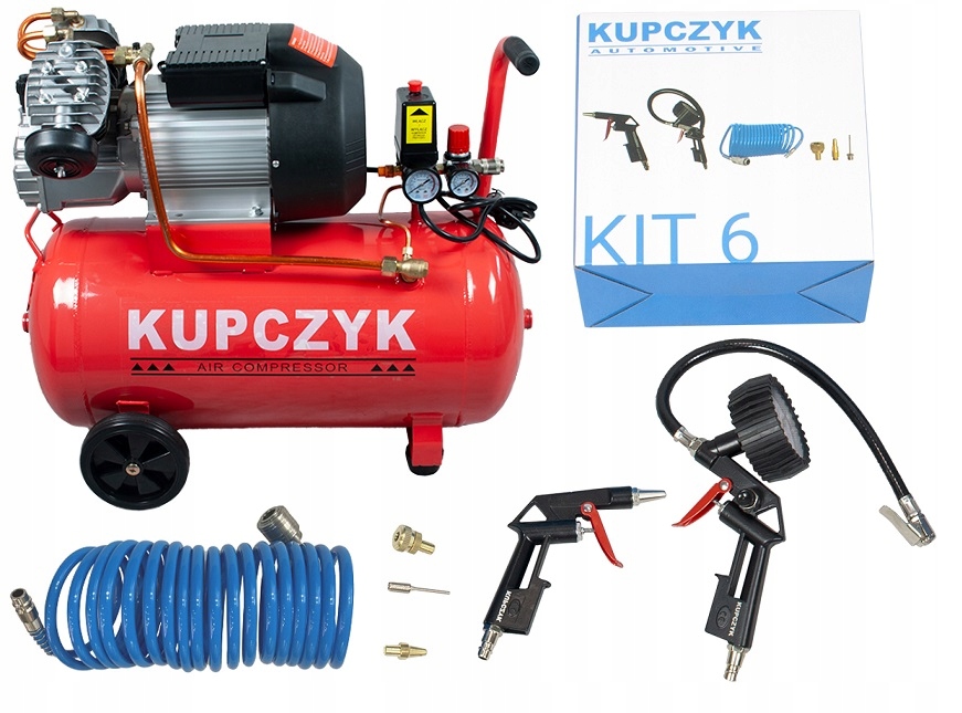 

Kompresor Sprężarka 50L Kupczyk Zva 50 370 L/min