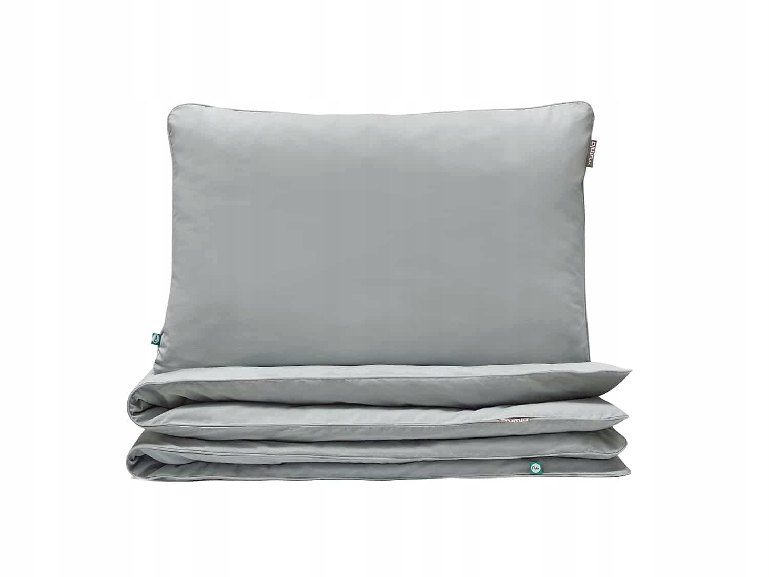 Posteľná Bielizeň Basic Sivá 150x200 cm 1x 80x70 cm Mumla