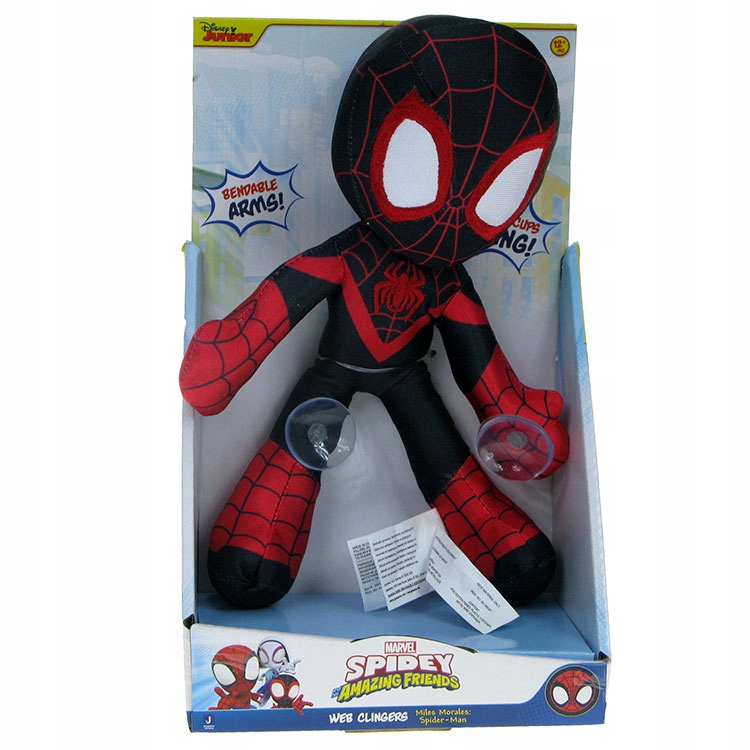 

Spidey i kumple Miles Morales z przyssawkami
