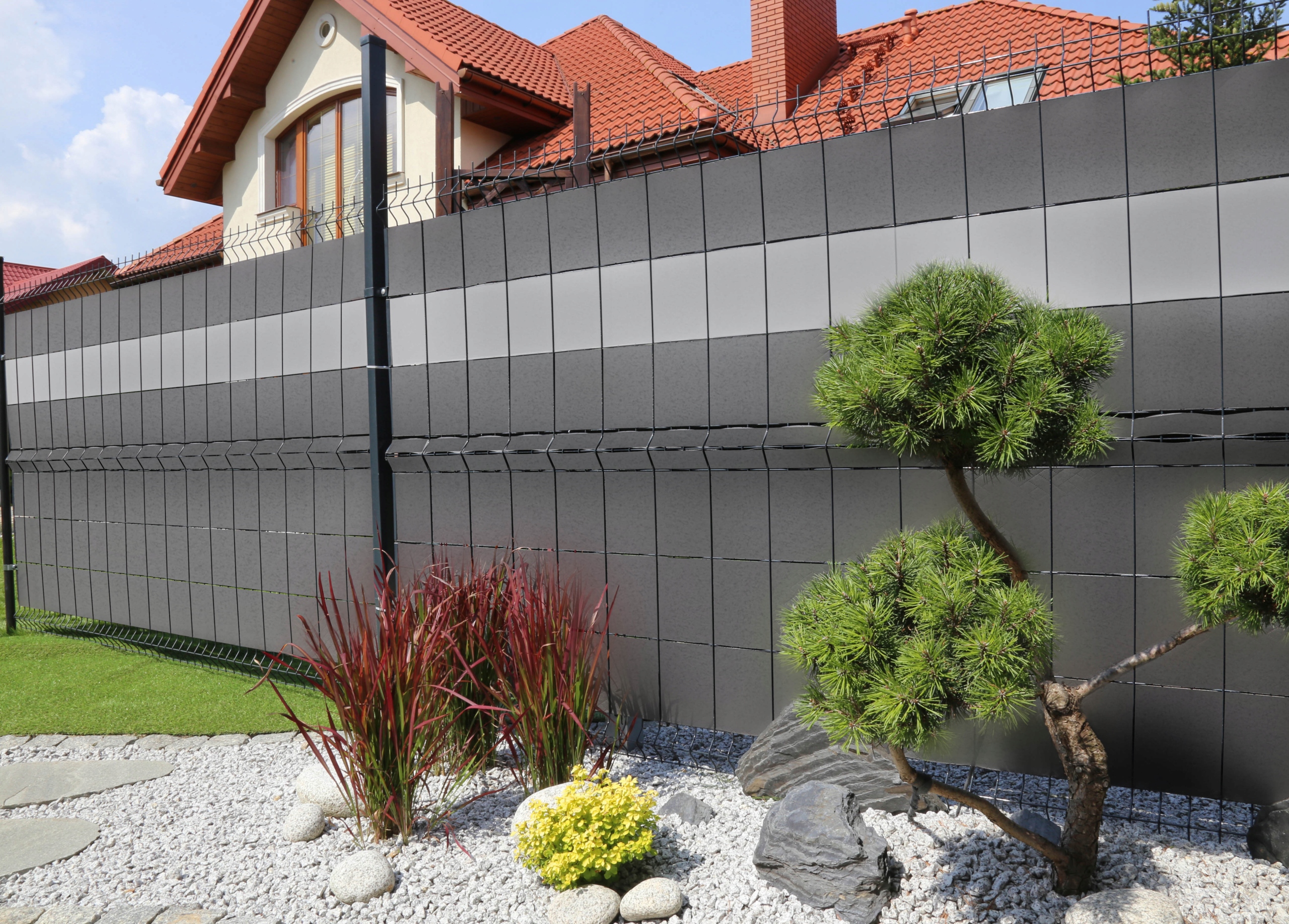 OSŁONA PŁOT OGRODZENIE TAŚMA PANEL19,3cm x 48m PRODUKT POLSKI +GRATIS Marka inna