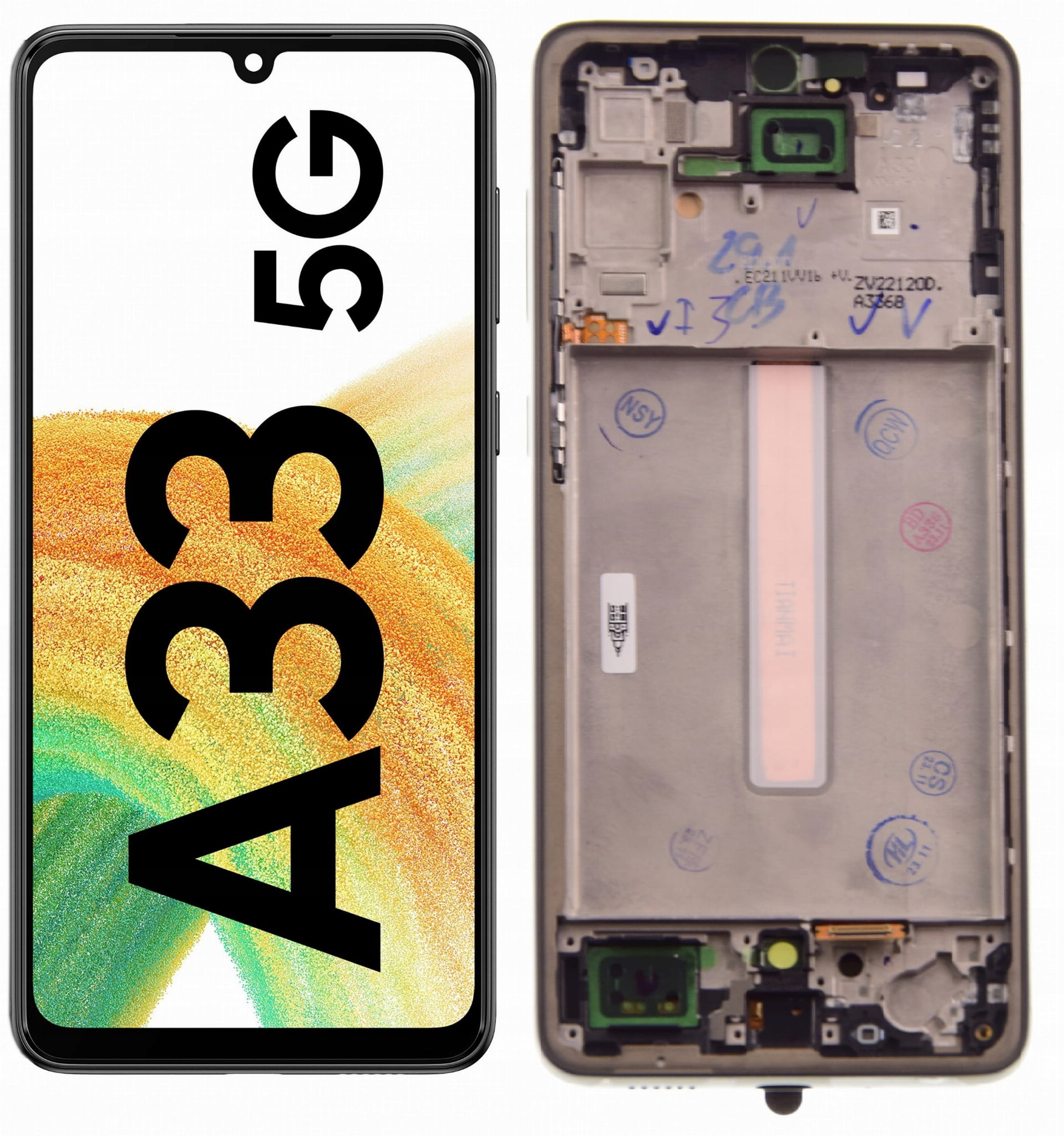 Displej displeje pro Samsung a33 5g Oled rámeček SM-A336