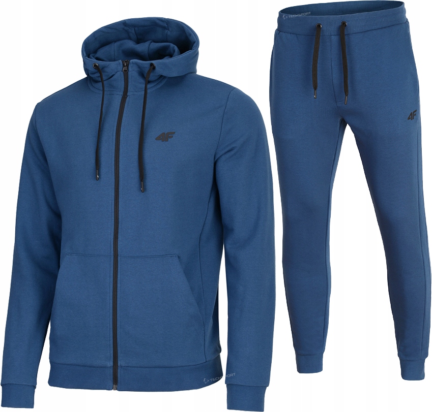 

4F Męski Dres Bawełna Komplet Bluza Spodnie L
