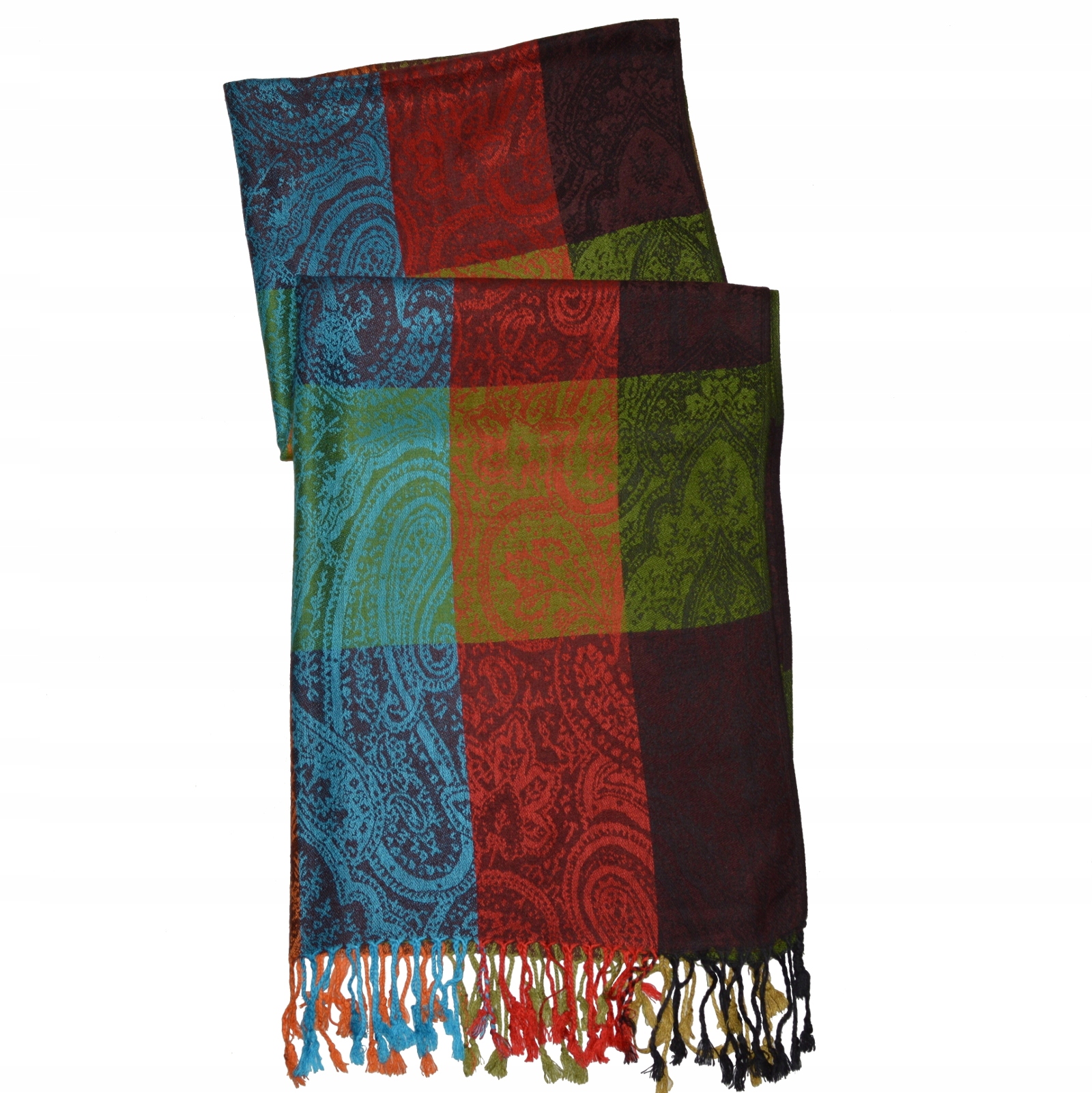 

Indyjski Szal styl Pashmina Indie orient 180 x 70