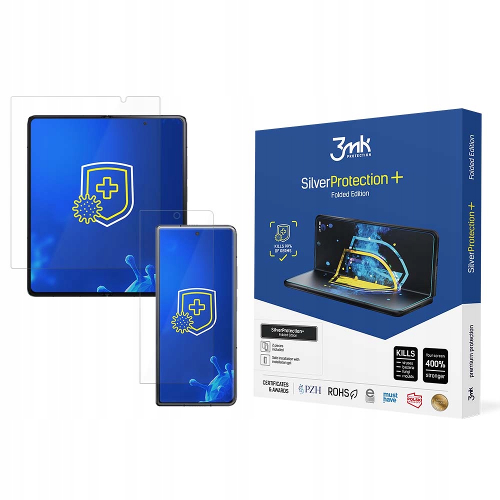 Samsung Galaxy Z Fold 5 – 3mk SilverProtection+ Folded Edition