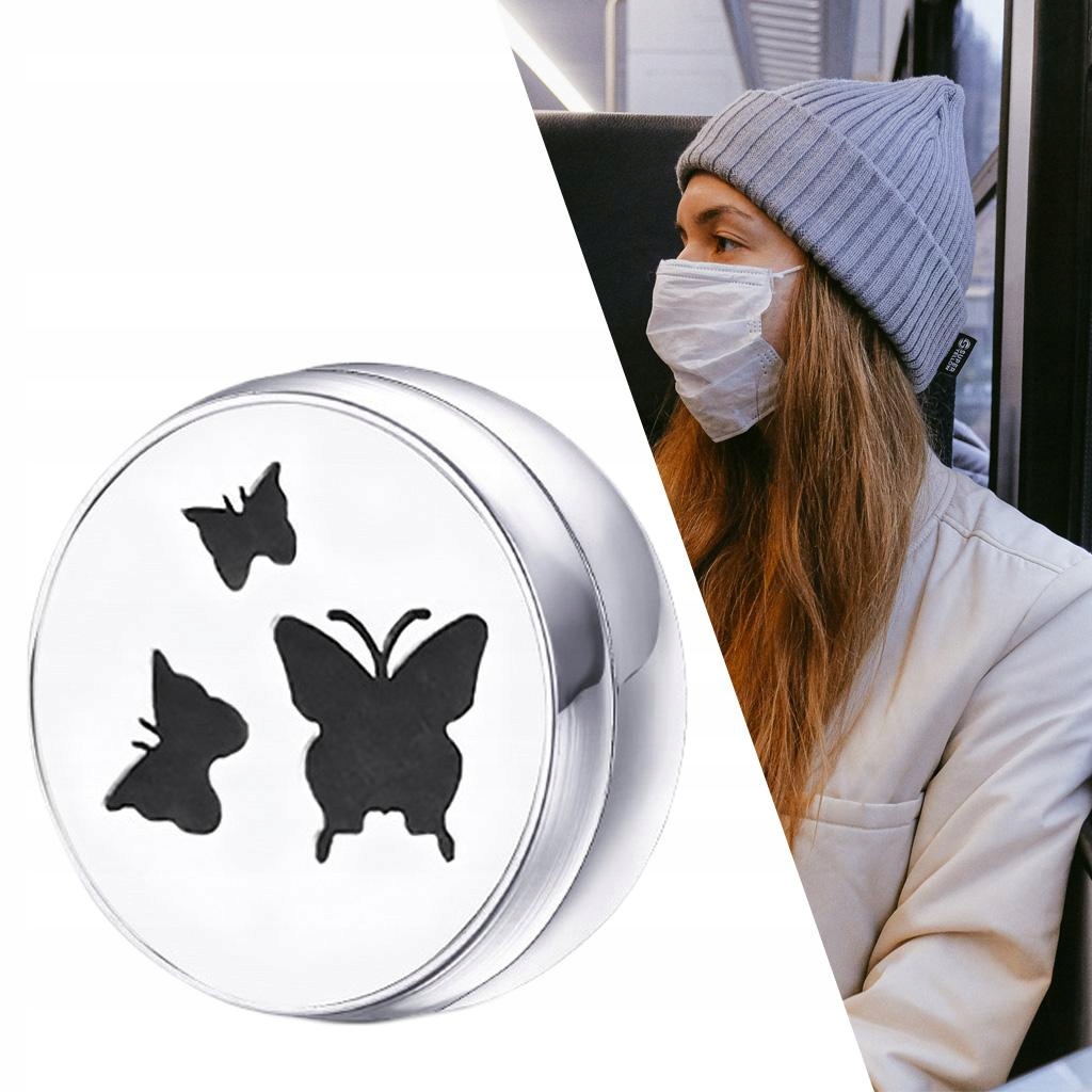 Essential Lockets Magnetyczny klips Locket Butterfly Typ inny