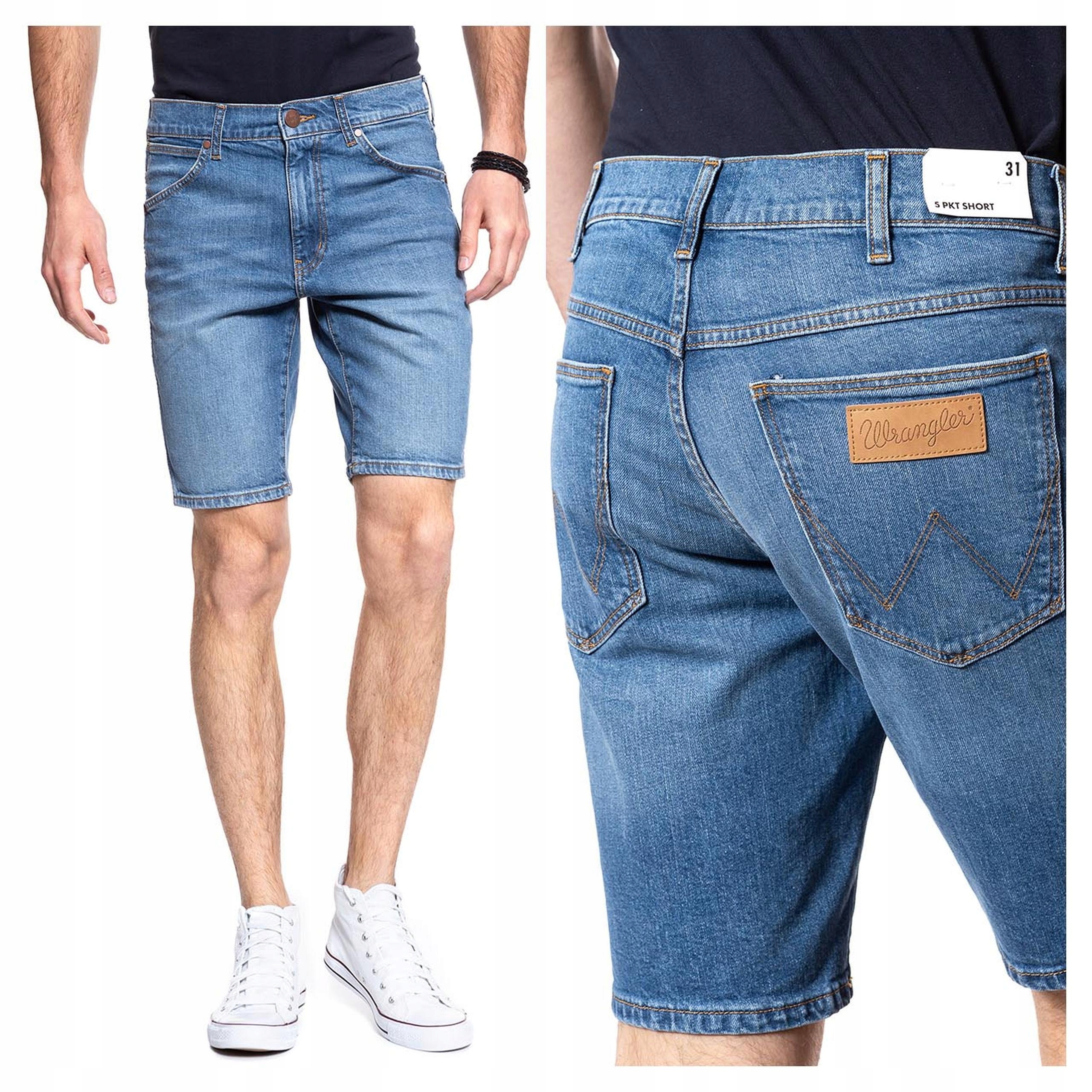 Pánské džínové kraťasy Wrangler 5 Pocket Short 30