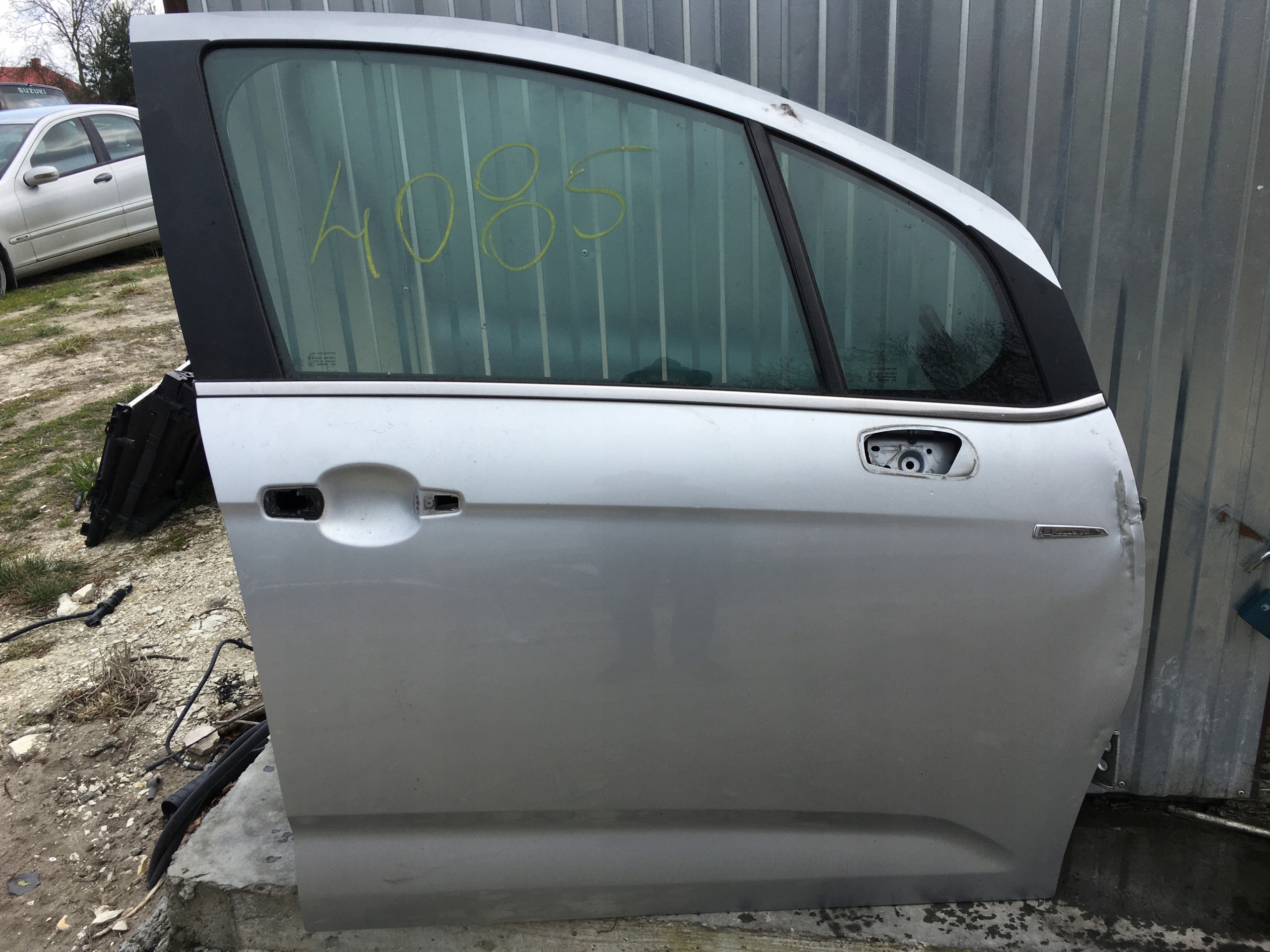 DRZWI PRAWE PRZEDNIE PRAWY PRZÓD CITROEN C3 II EZR