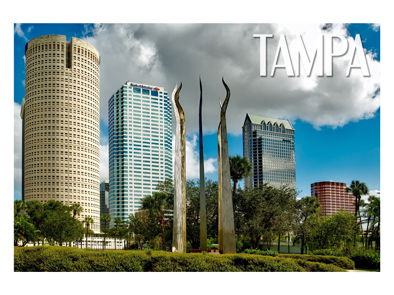

Usa Tampa Floryda Magnes na lodówkę