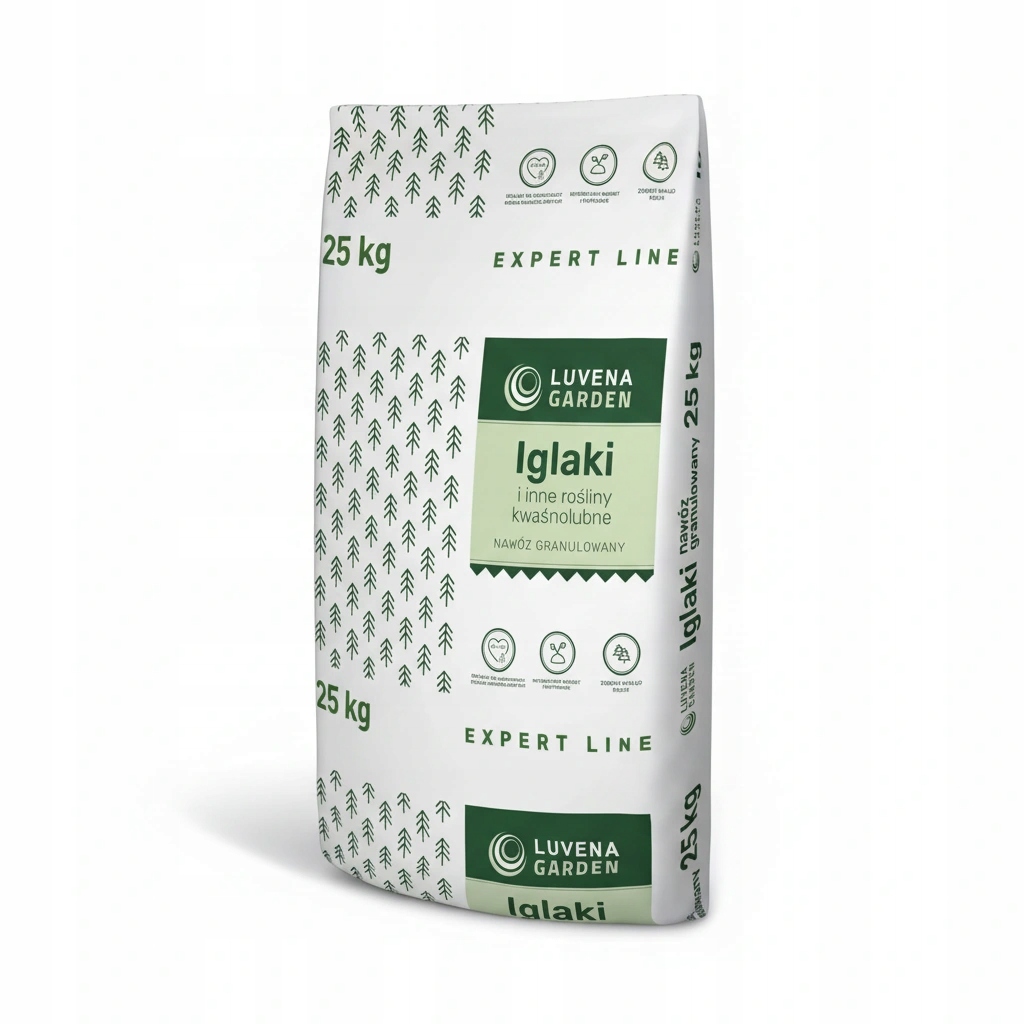 Hnojivo Pro Jehličnany A Kyselomilné Jehličnany Expert Line Luvena Garden 25 Kg