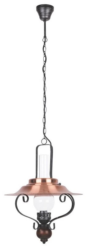 Ennai závěsná lucerna max. 1x60W E27 IP20 tmavé dřevo, černá