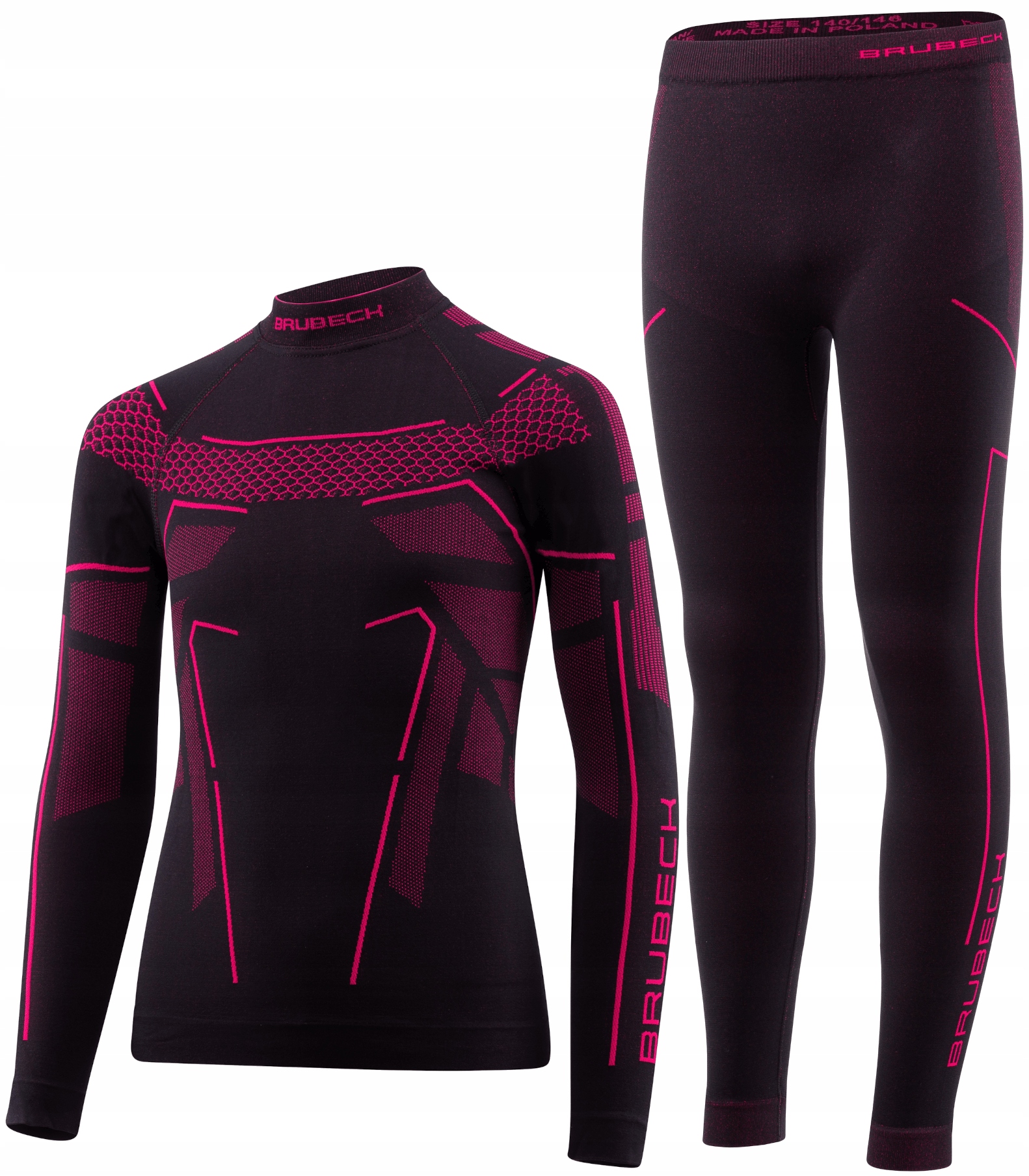 Komplet Dětského Termoaktivního Spodního Prádla Brubeck Thermo Junior 152/158