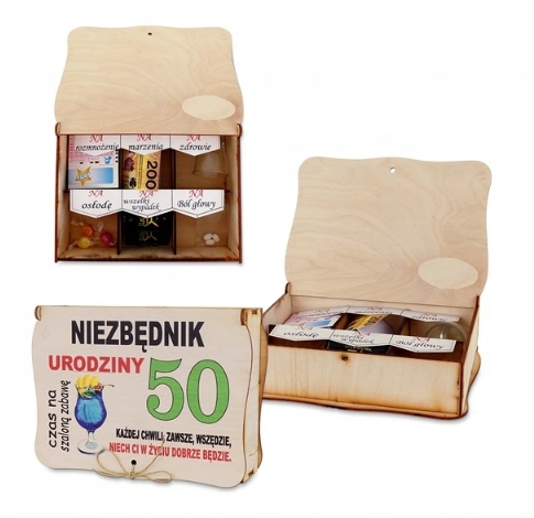 

Niezbędnik na 50 urodziny Śmieszny
