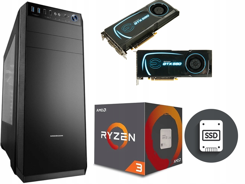 Počítač Ryzen Geforce Ssd 960 Gb