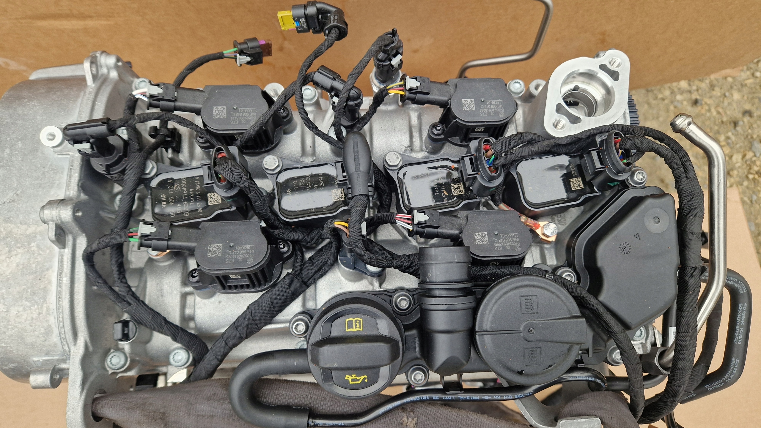 engine VW SKODA AUDI 1.5 TSI DXD new 2024 ROK