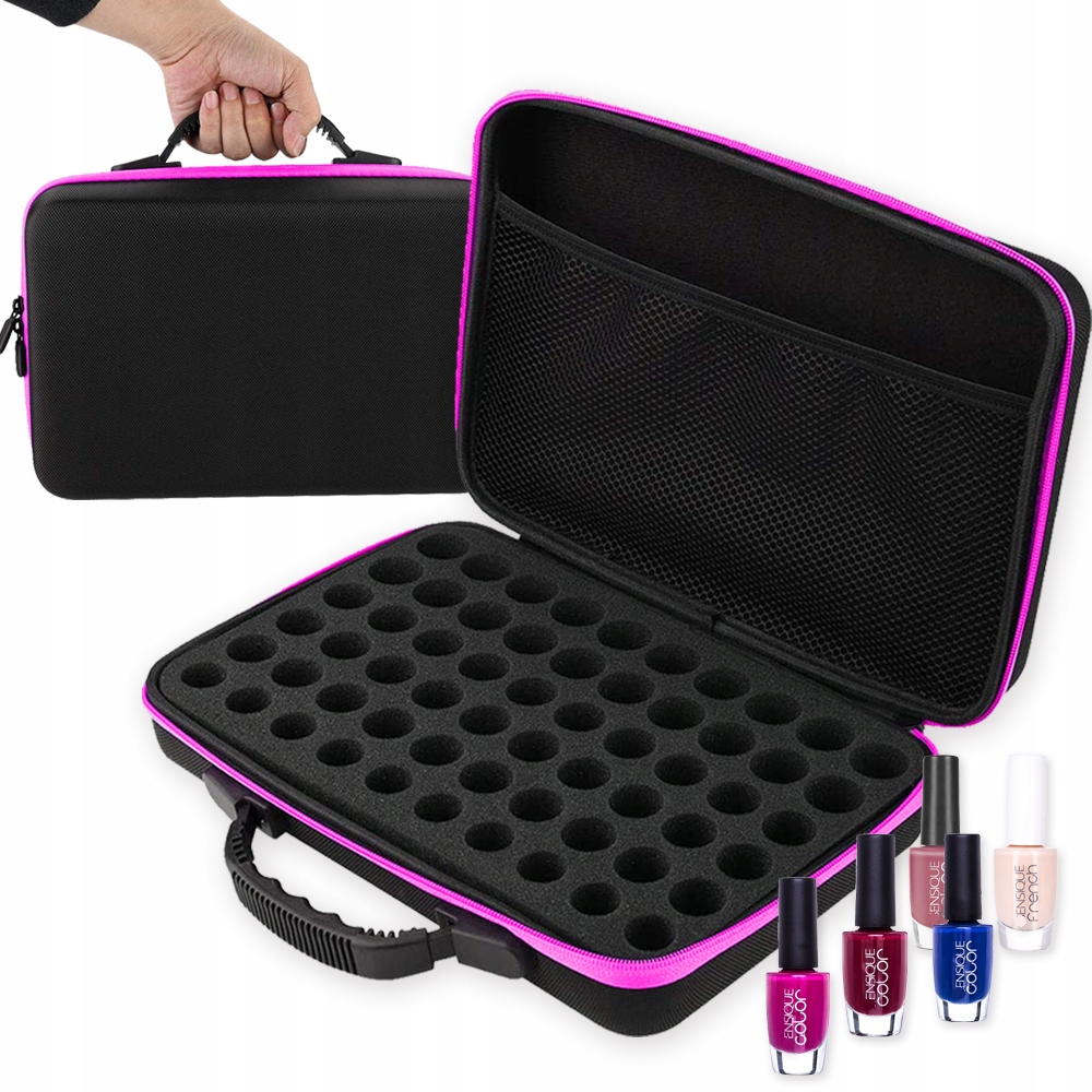 

Kuferek Organizer Etui Usztywniane Na Lakiery 60SZ