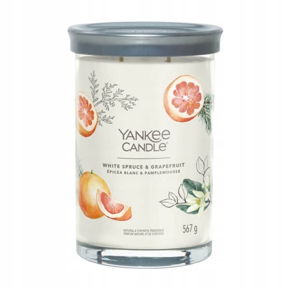 Yankee Candle White Spruce & Grapefruit Tumbler se 2 knoty