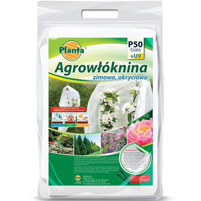 

Agrowłóknina Zimowa 1,6x10m Ochronna Przymrozki