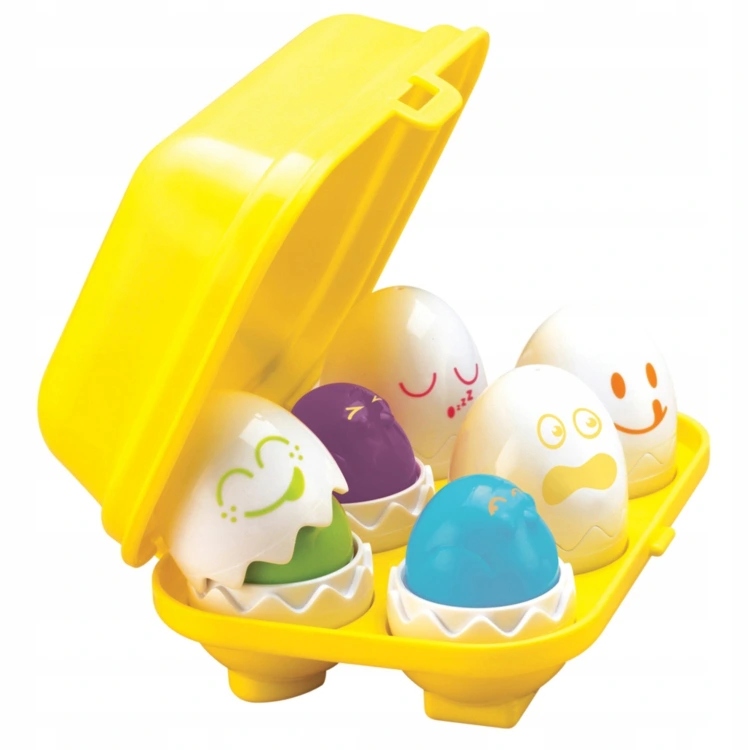 

Jajeczka z dźwiękiem. Sorter edukacyjny. Tomy