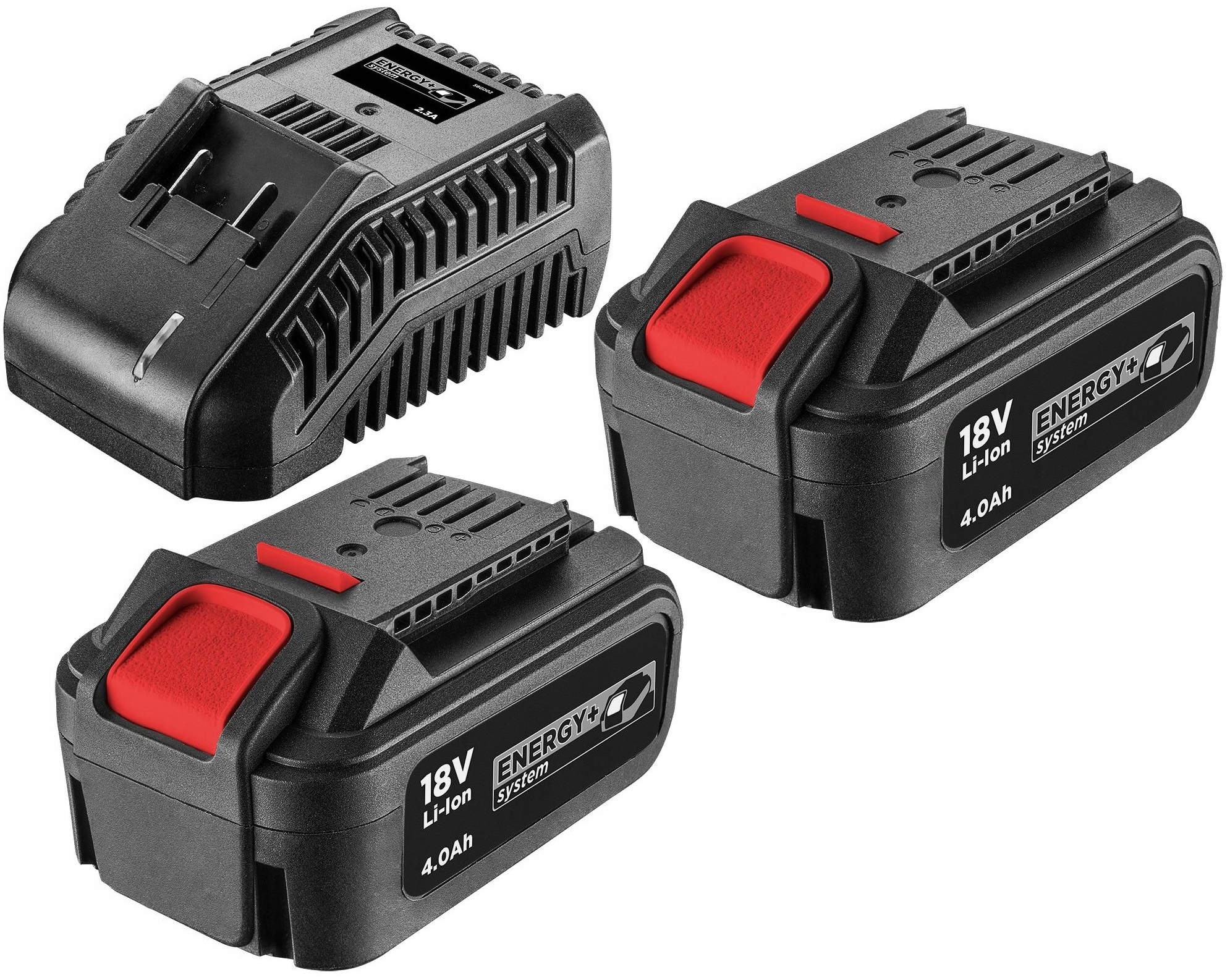 

Graphite Energy+ 2 Akumulatory 18V 4.0Ah+ŁADOWARKA