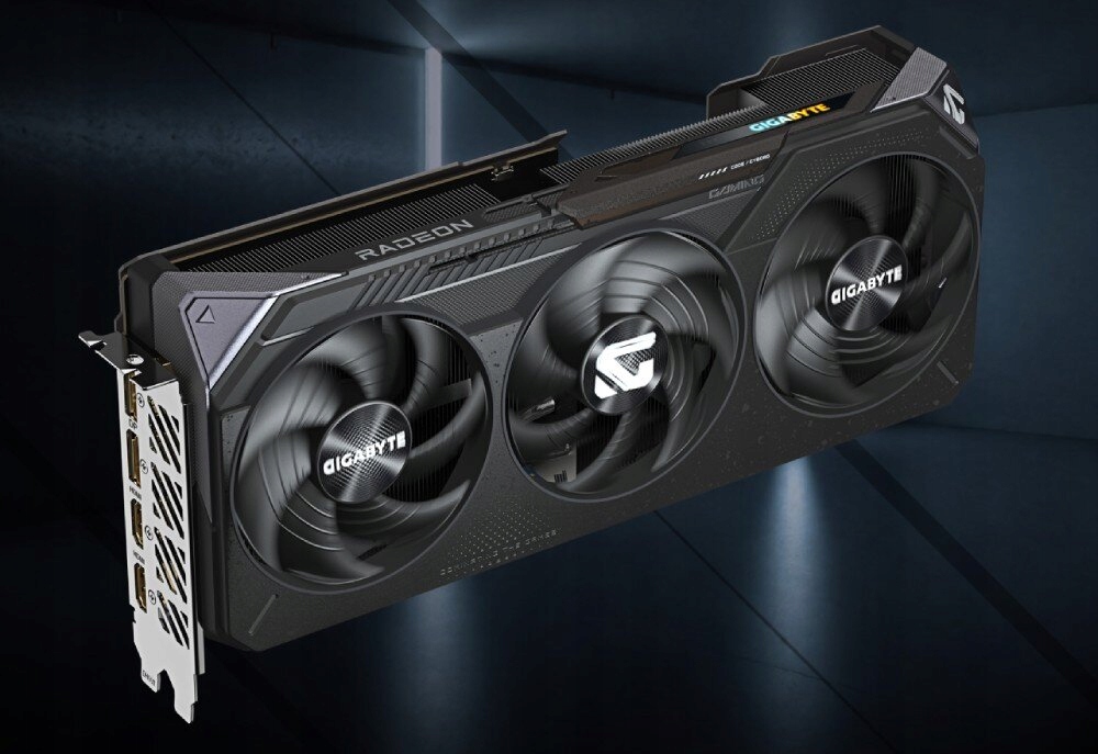 Karta graficzna GIGABYTE Radeon RX 9070 XT Gaming OC 16GB Chłodzenie aktywne