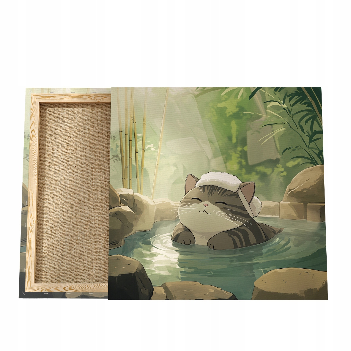 Obraz Kočka, Obraz na plátně s kočkou, Portrét kočky