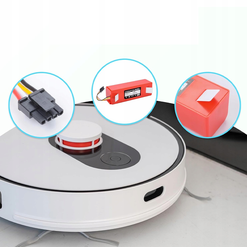 LÍTIUM-ION AKKUMULÁTOR ROBOROCK S50 S51 S55 PORSZÍVÓHOZ Alapszín nem releváns