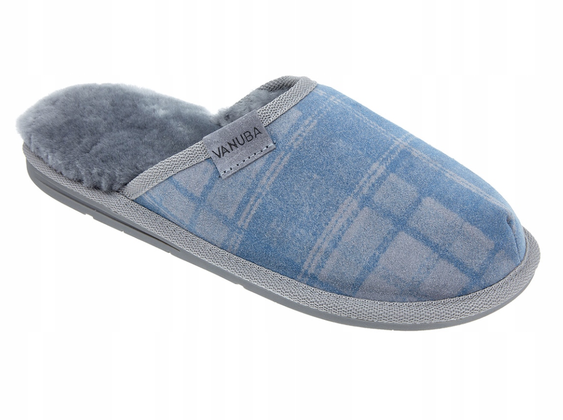 Vanuba Pánské horské pantofle Papuče Bačkory Kůže 41