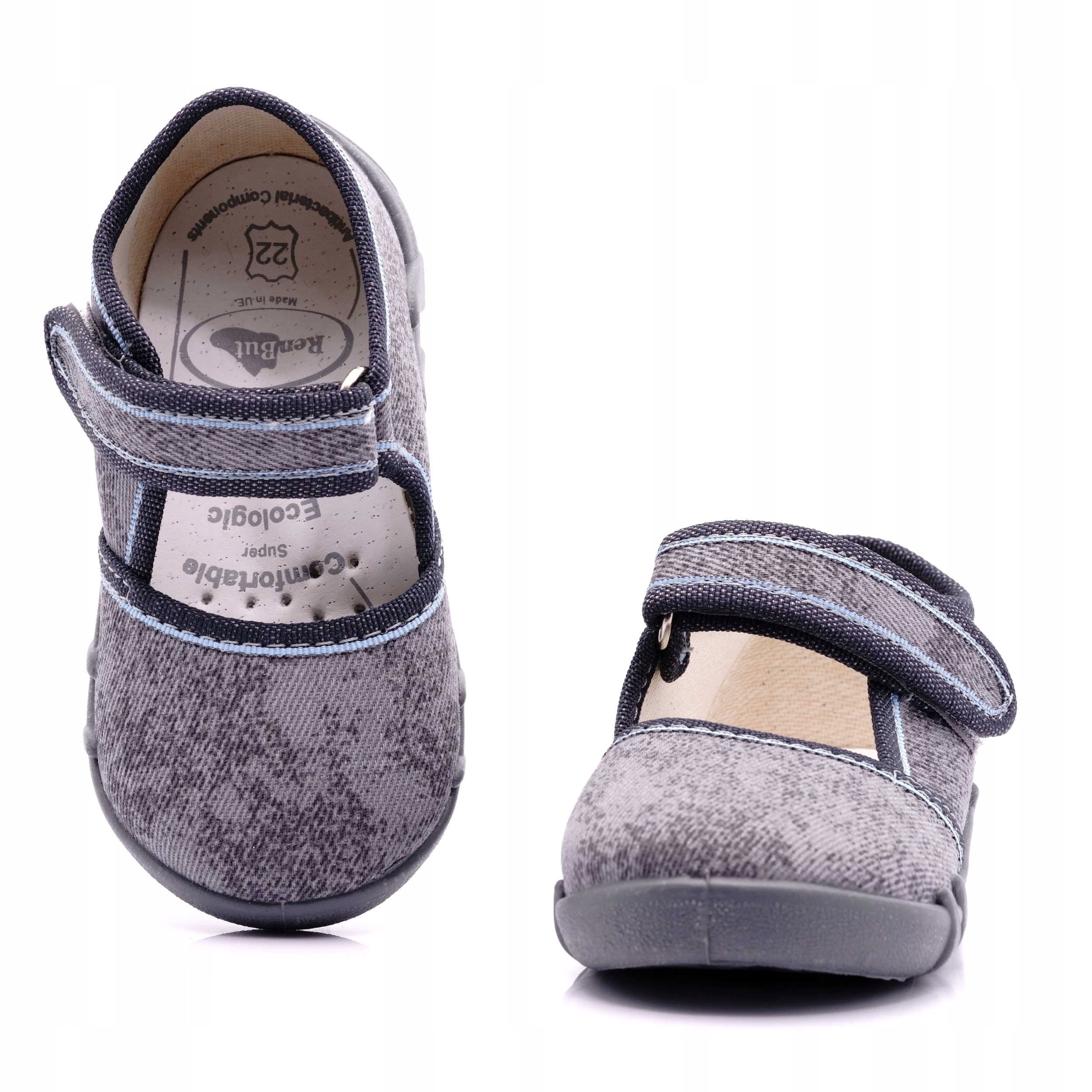 REN BUT kapcie do przedszkola skórzana wkładka r21 Rozmiar 21