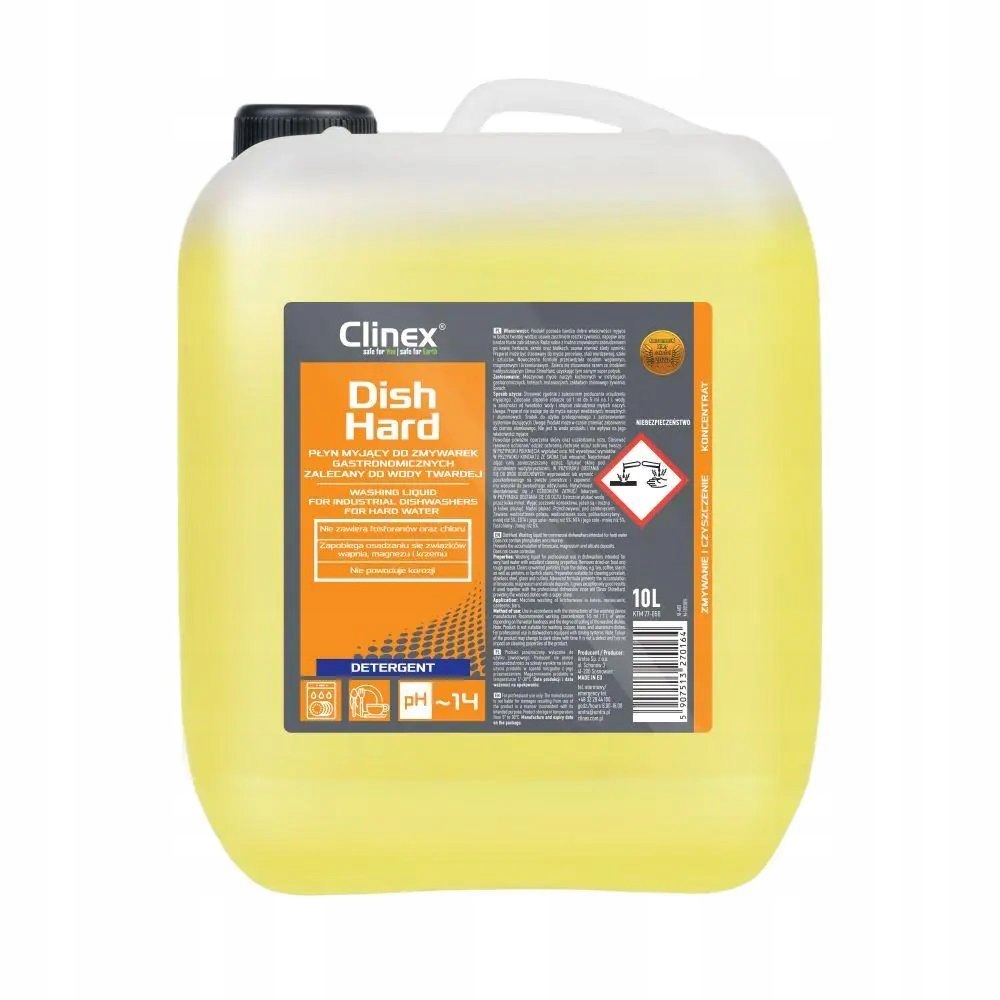 

Clinex Dishhard 10L. 77-056 Płyn Myjący Do Zmyware