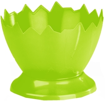 GAZON OSŁONKA SKORUPKA 15 CM ZIELONY DONICZKA