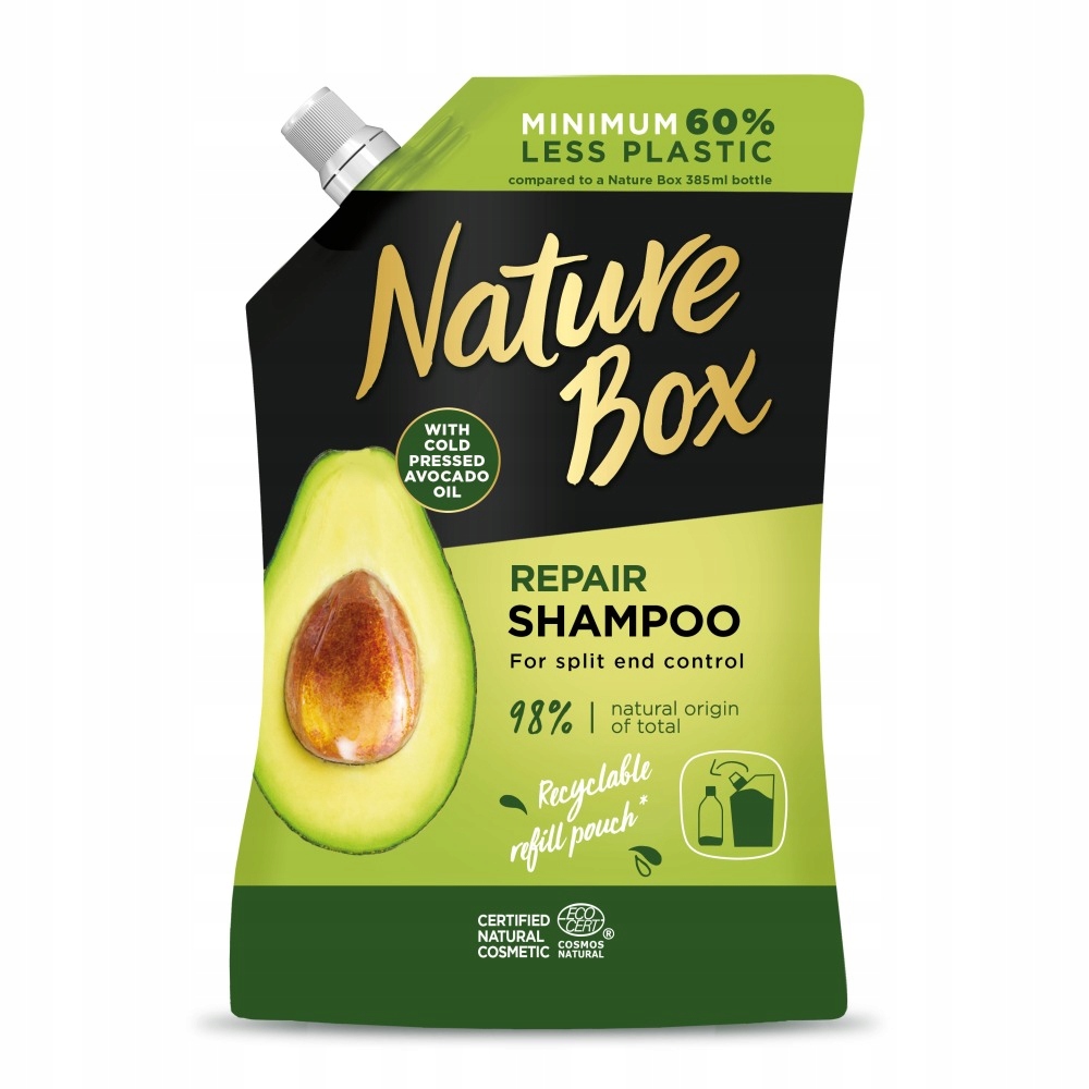 

Nature Box Szampon uzupełnienie Avocado Oil, 500ml