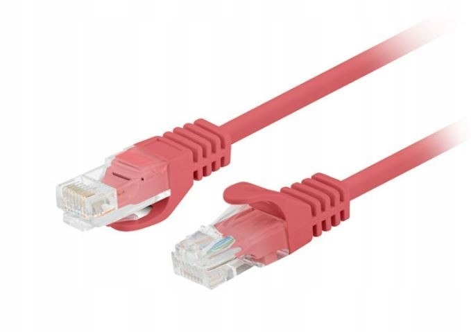 Lanberg Patchcord kat.5e Utp 1.5m czerwony 10-pak PCU5-20CC-015