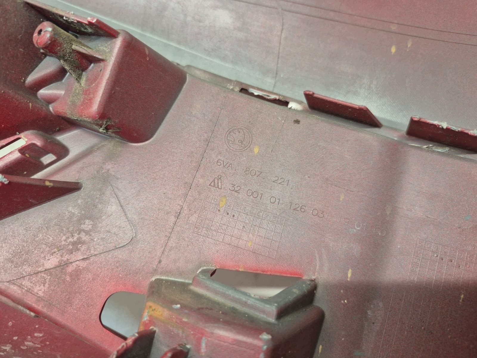 SKODA FABIA IV 4 21-> bumper front front