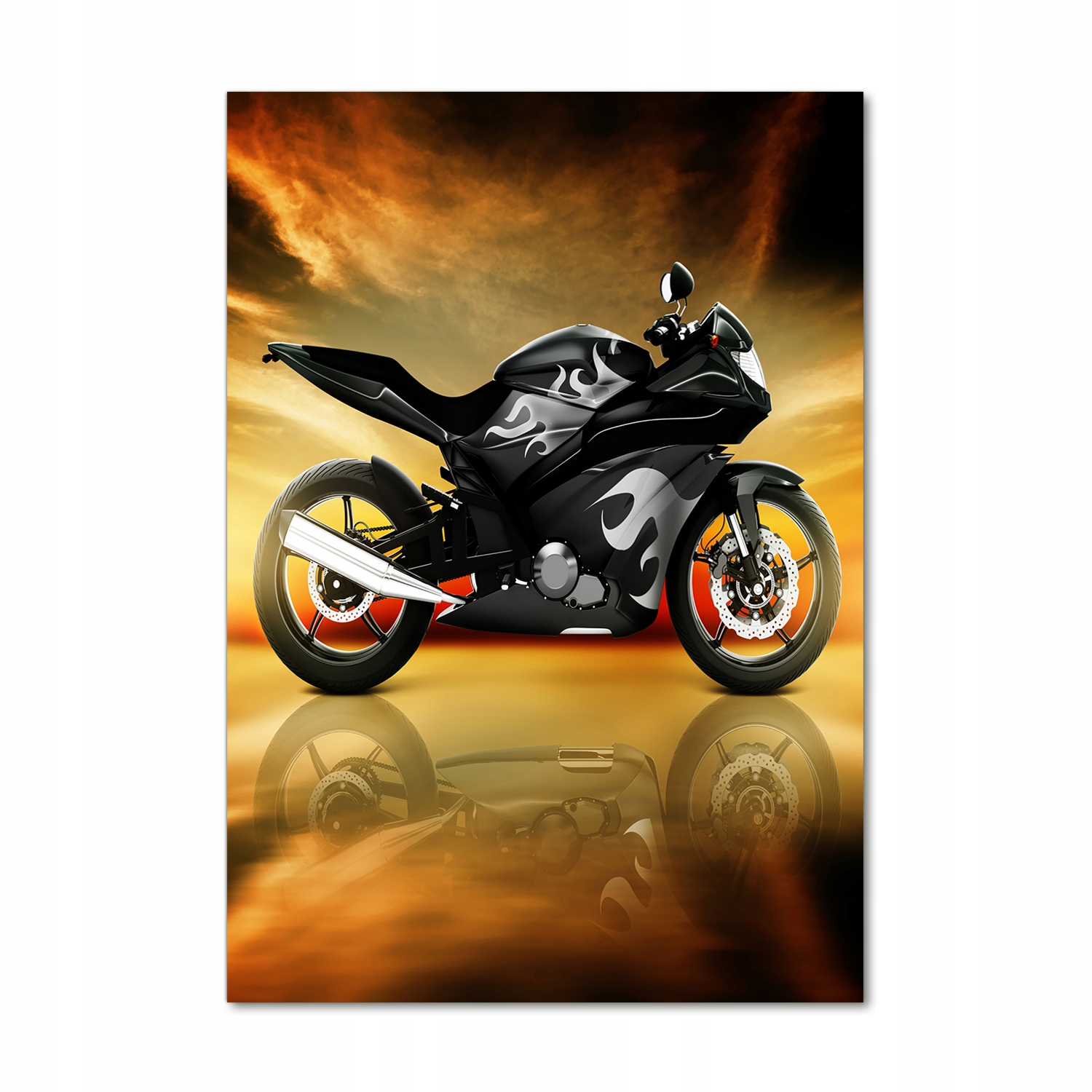 

Foto-obraz szkło hartowane Motocykl 70x100 cm