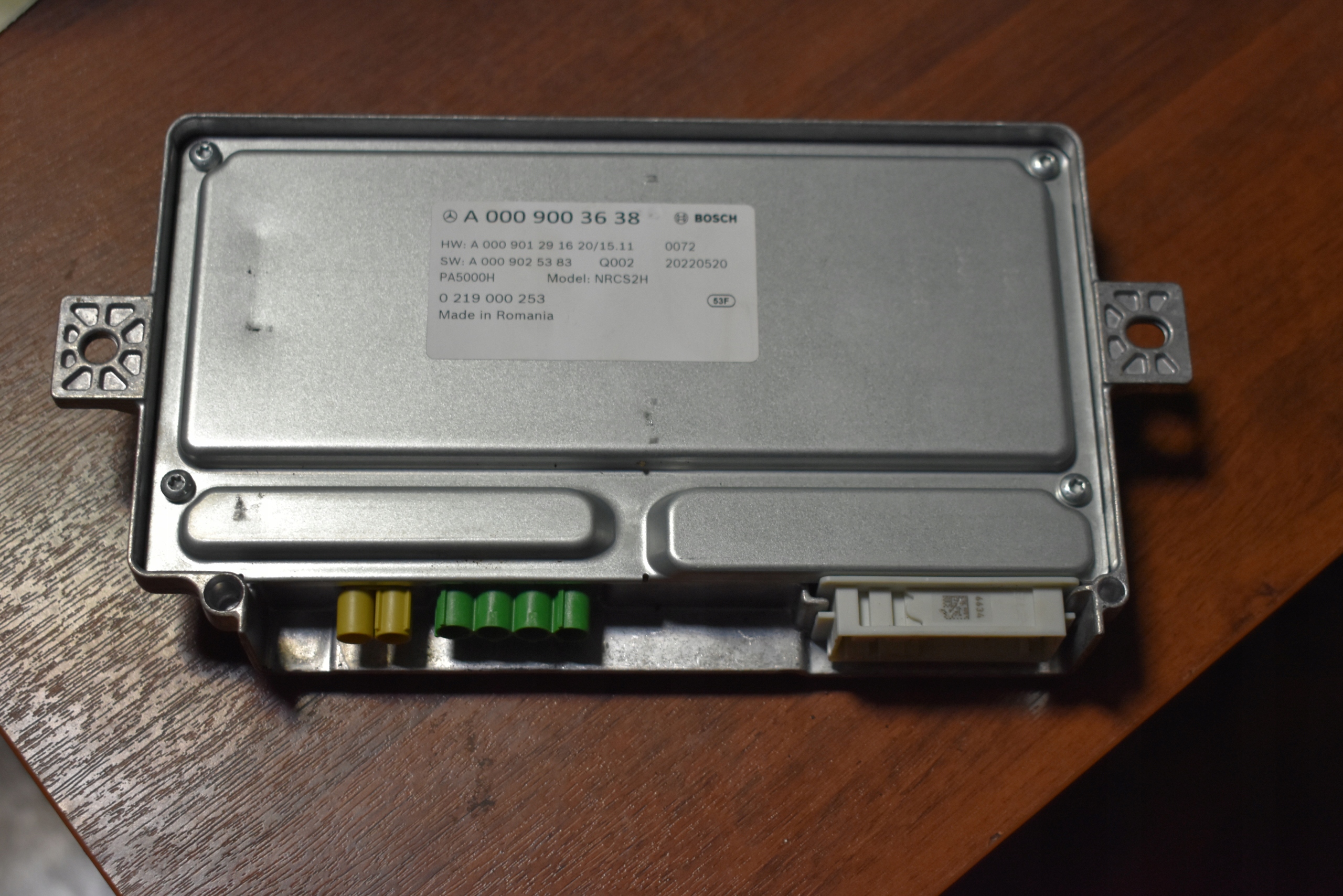 IDEALNY control unit module KAMER MERCEDES W223 1