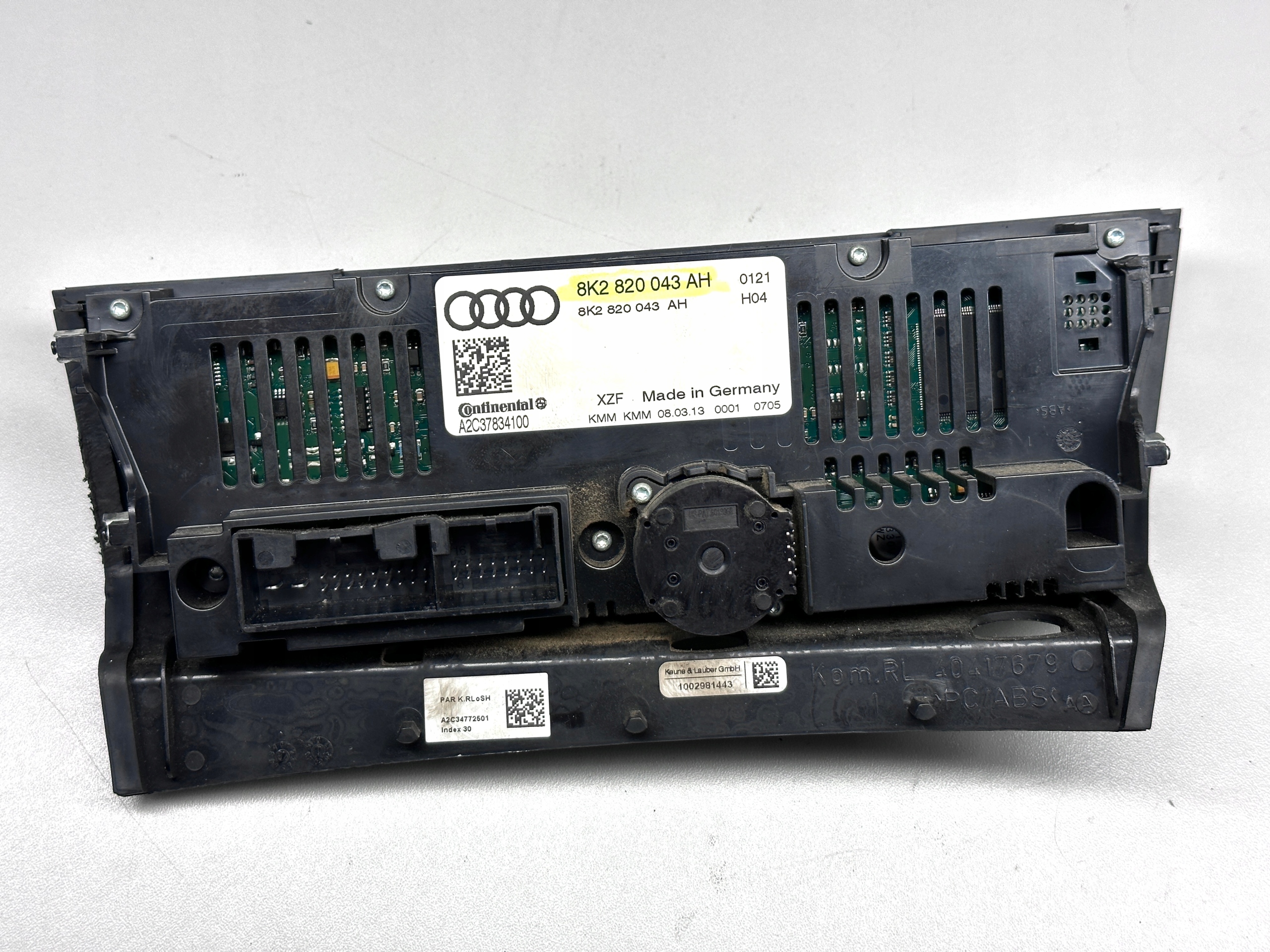 AUDI A4 B8 A5 LIFT PANEL klimatizaci CHROM 8K2820043AH UK