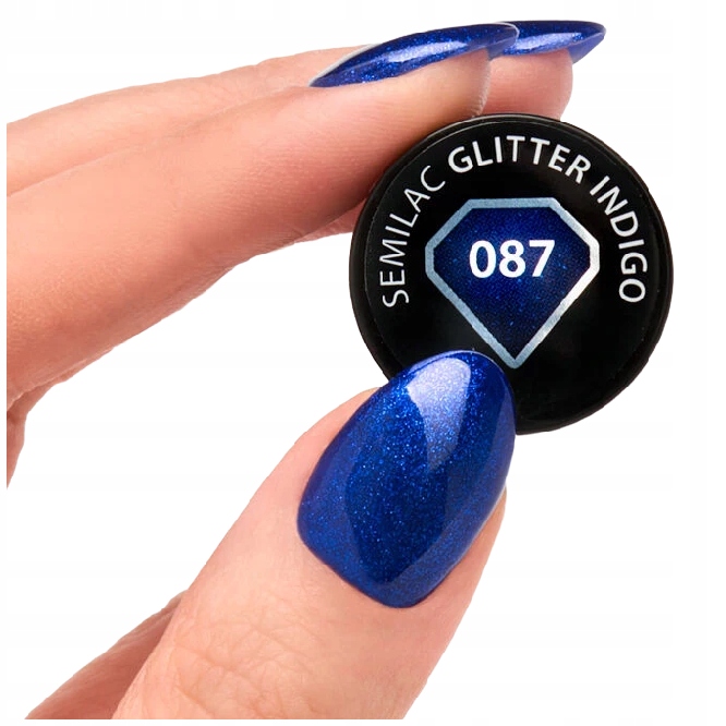 

Semilac 087 Glitter Indigo Uv Lakier Hybrydowy 7ml