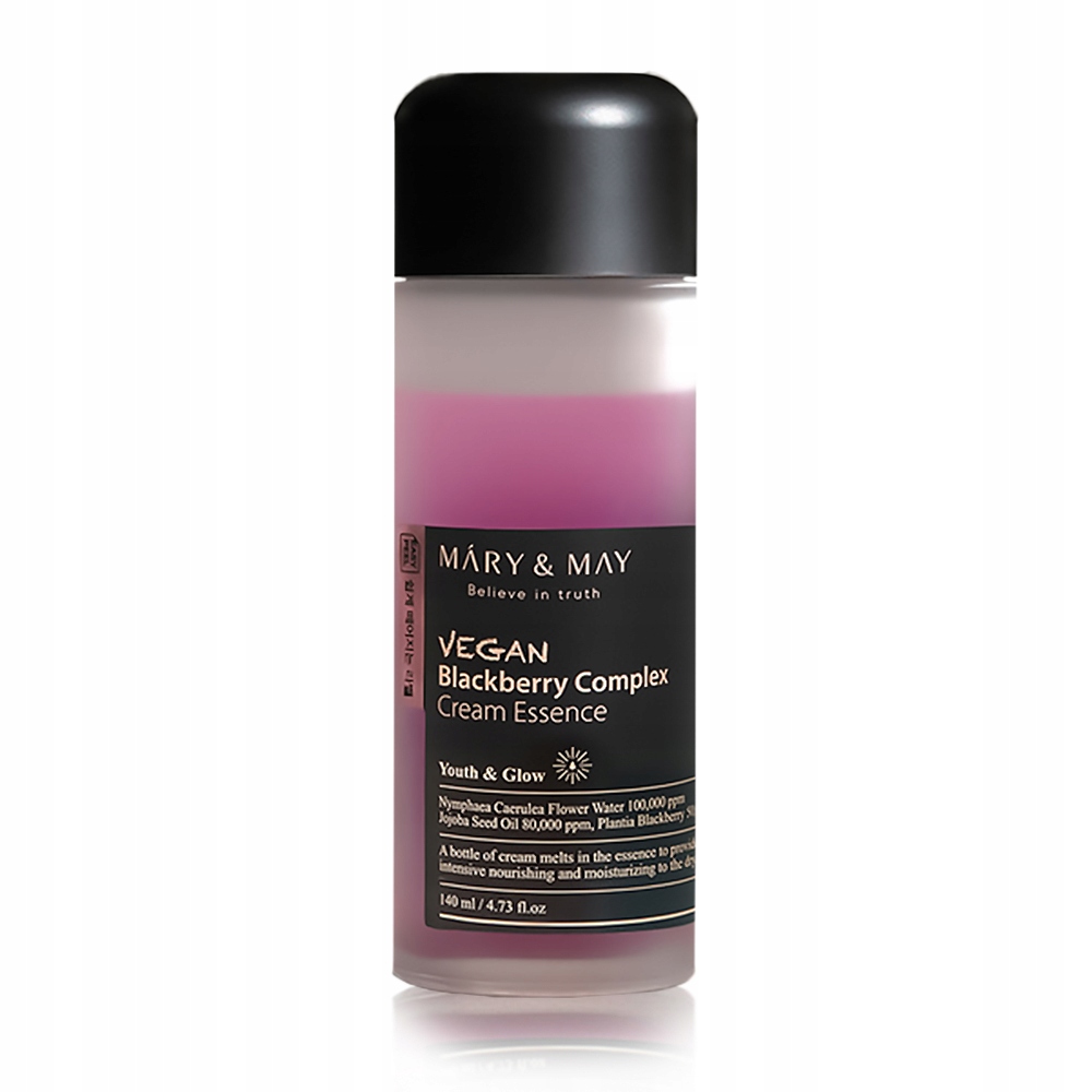 Mary&May Vegan Blackberry Complex Cream Essence, 140 ml Pleťová esence