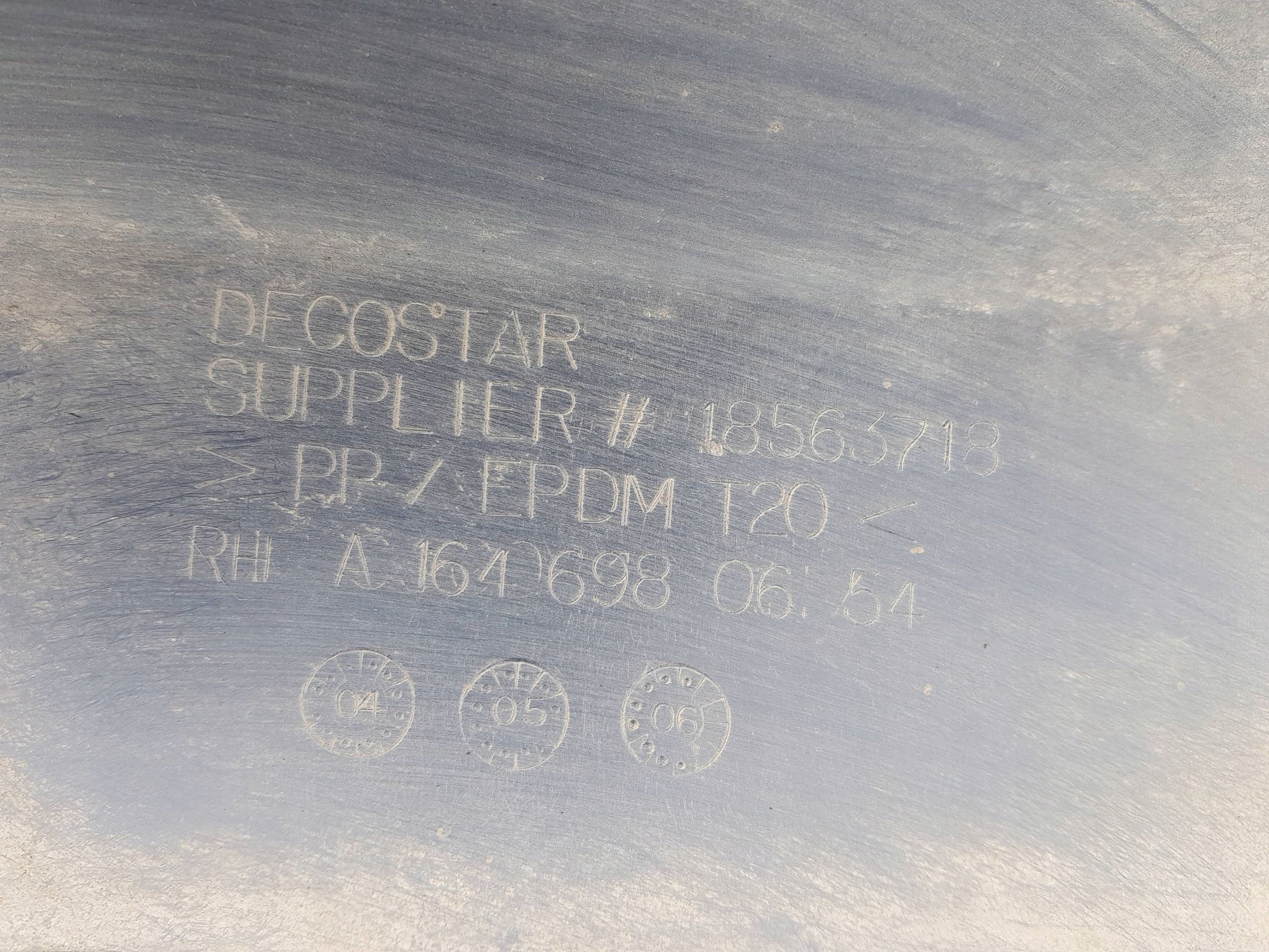moulding cap threshold right MERCEDES X164 GL A1646980654