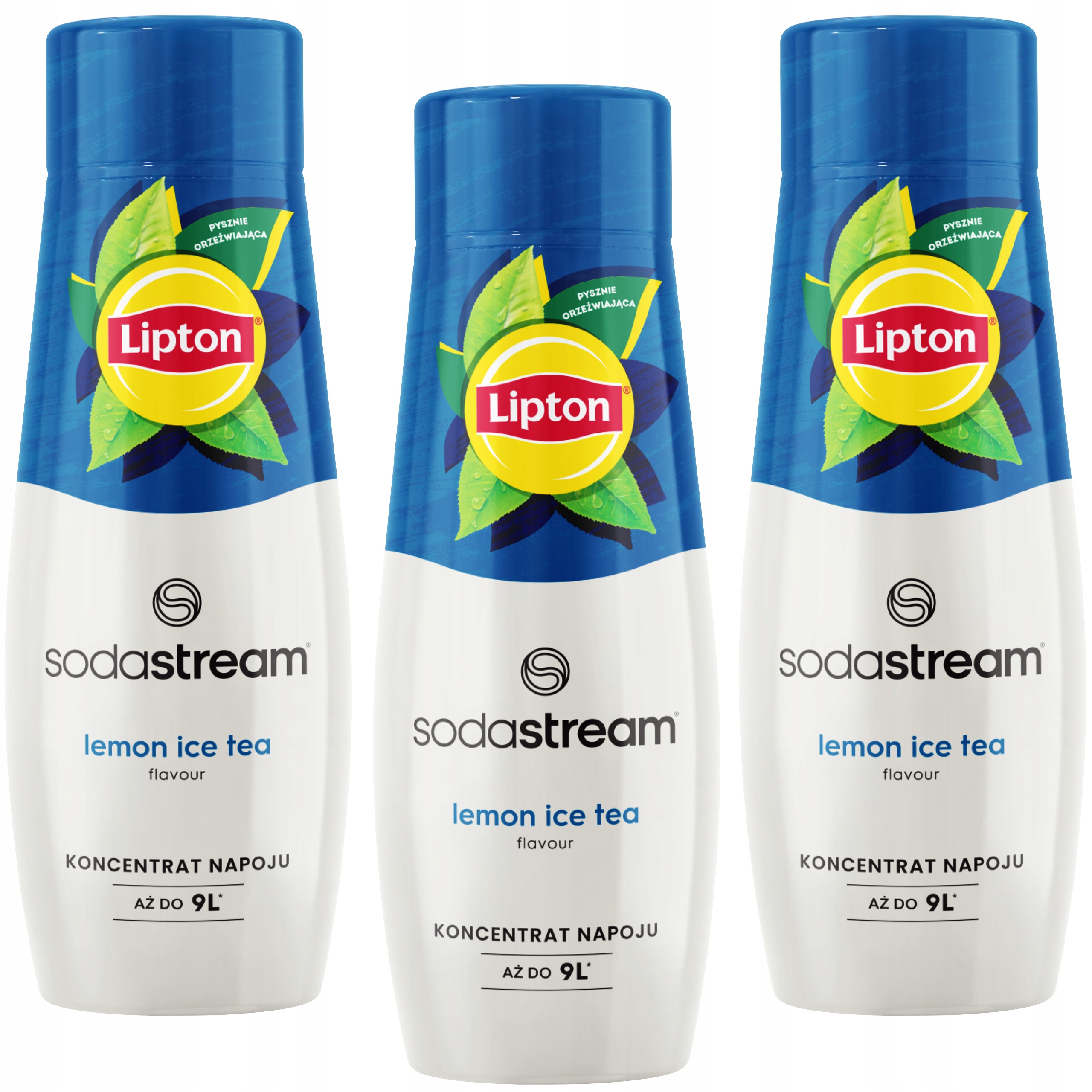 Levně Sodastream sirupy do vody 3x Lipton Lemon Ice Tea.