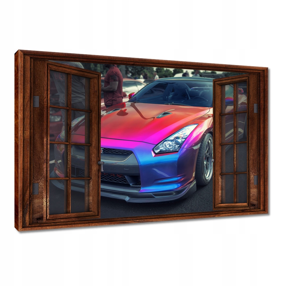 

Obrazy 120x80 Nissan Gtr Samochód