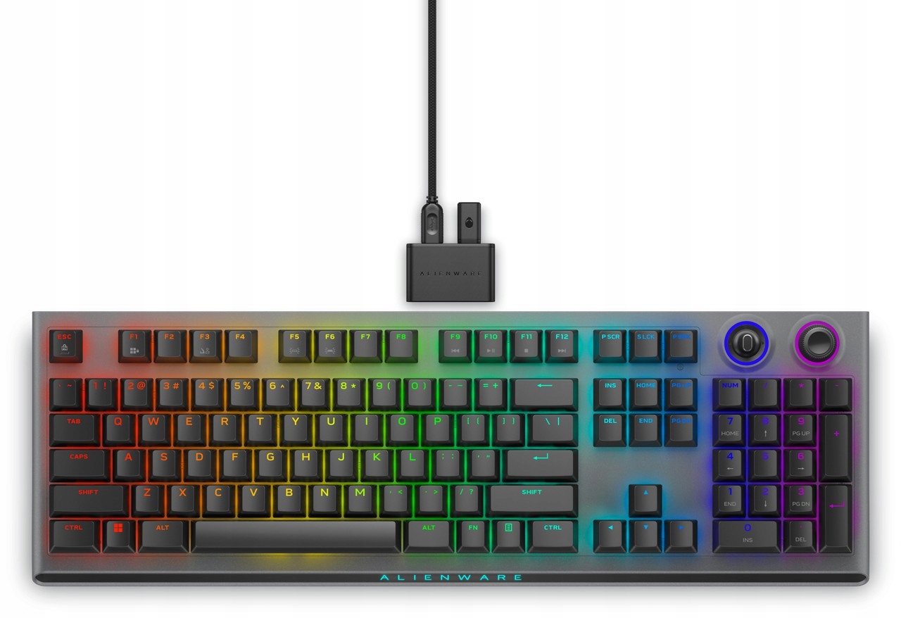 Dell Alienware AW920K/Bezdrôtová Usb Bluetooth/Čierna