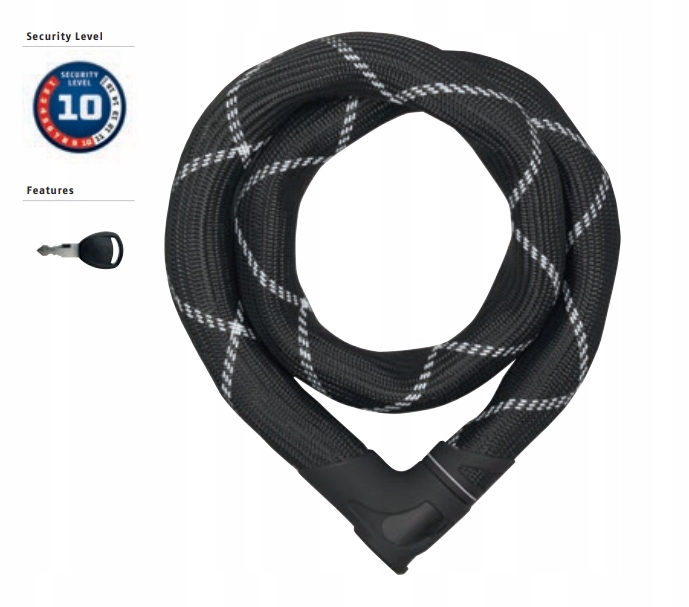 Zabezpieczenie Abus Iven Chain 8210/85