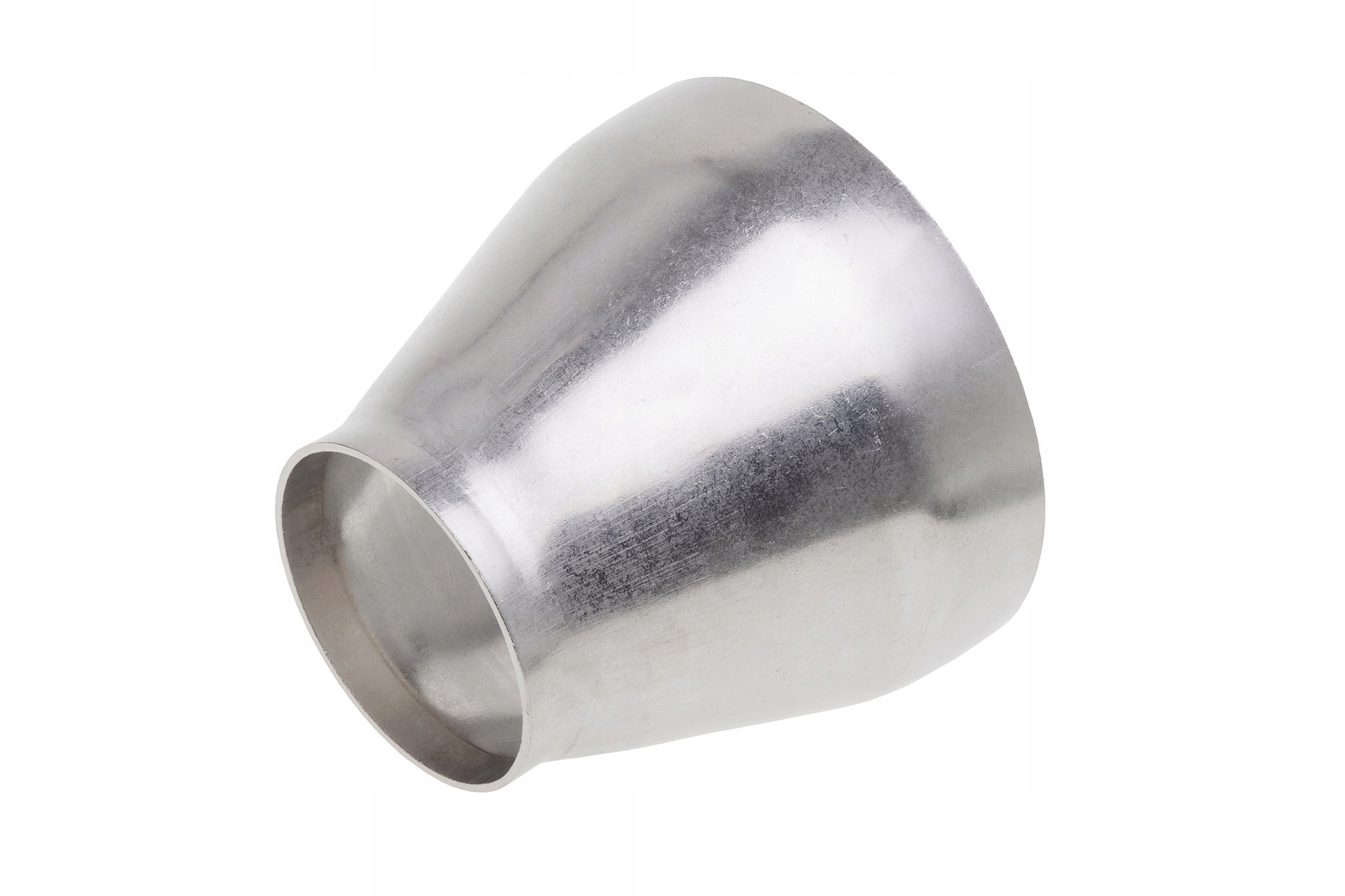 Nerezová redukční kuželová zátka Inox fi 129/76,1x2 mm L 110 mm