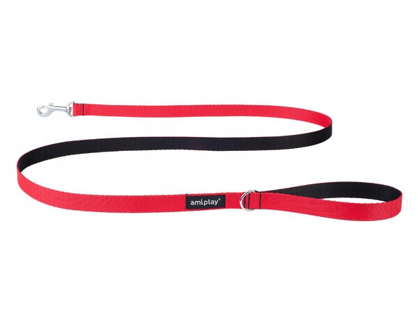 

Amiplay Twist Smycz L 150 x 2cm Czerwony