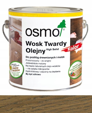 Osmo 3073 Tvrdý vosk olejový, olej 2,5L Terra