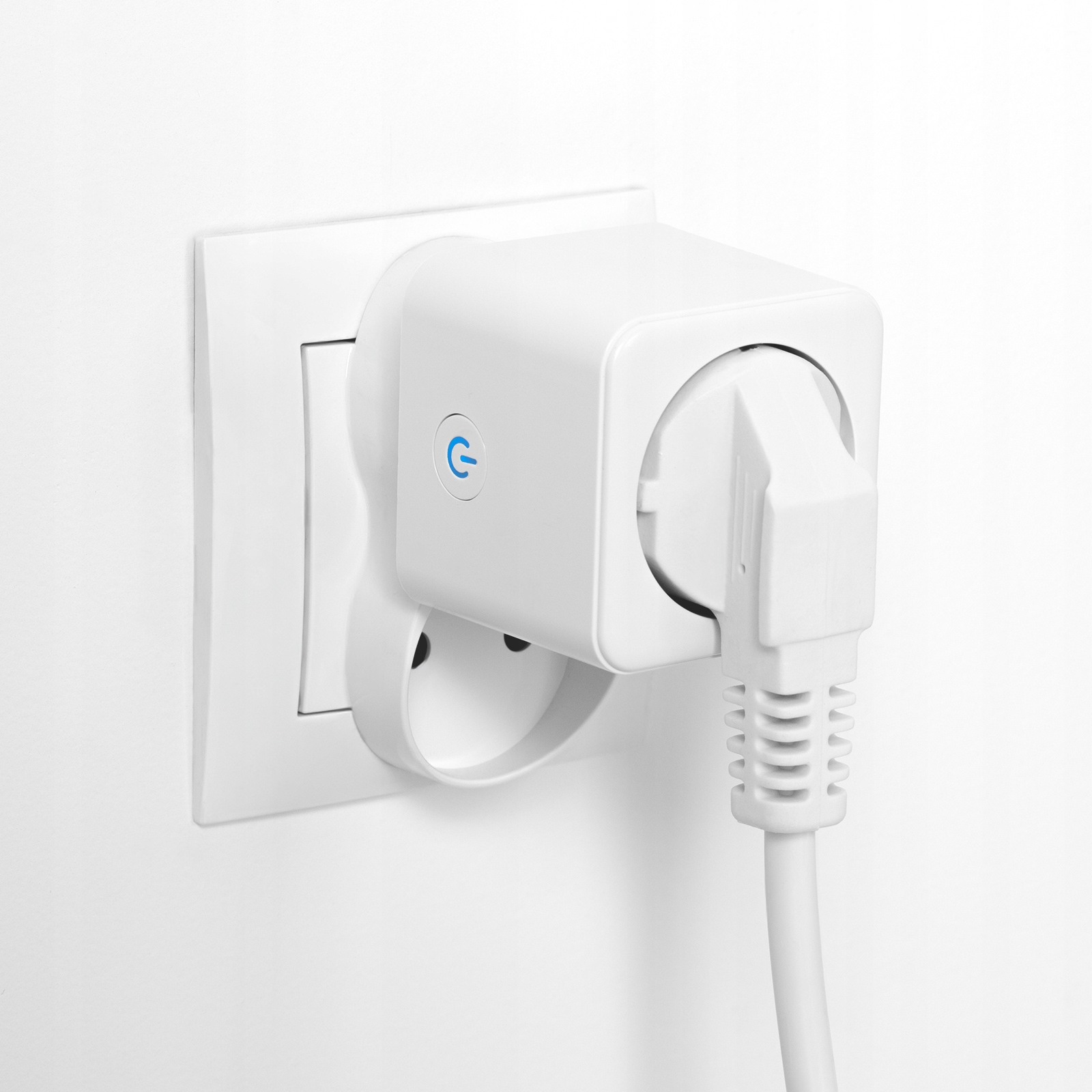 INTELIGENTNE GNIAZDKO WIFI WATOMIERZ PROGRAMATOR TIMER TUYA SMART Stan opakowania oryginalne