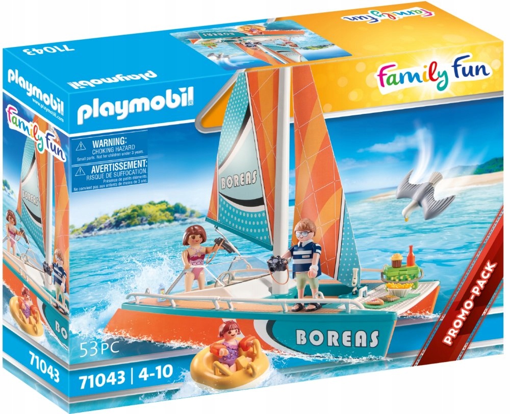 

Playmobil Zestaw Family Fun Katamaran Akc 71043X
