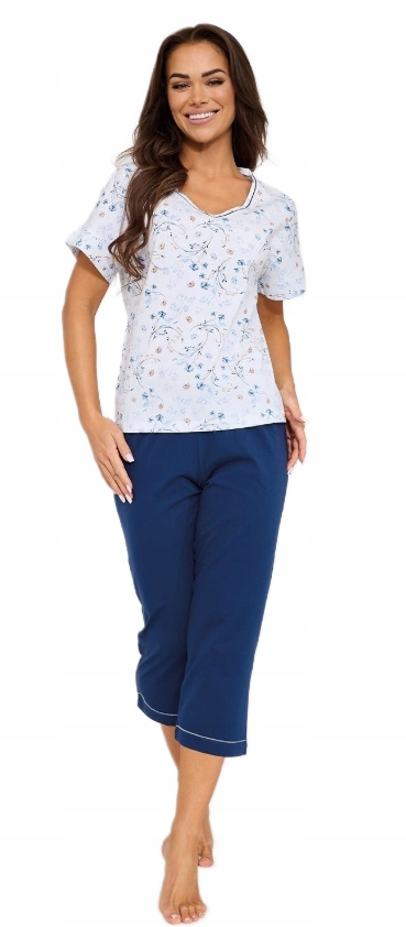 Cornette Dámské Pyžamo 876/346 Gianna Bavlna M/38