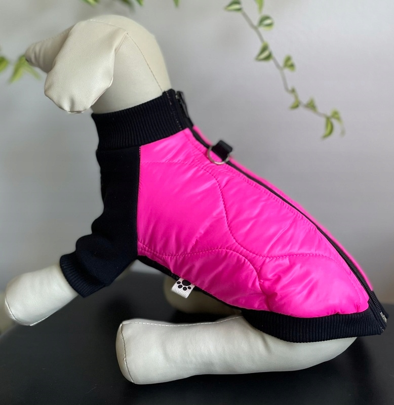 Obleček Pro Psa bunda York Zip Xs polské prošívaná